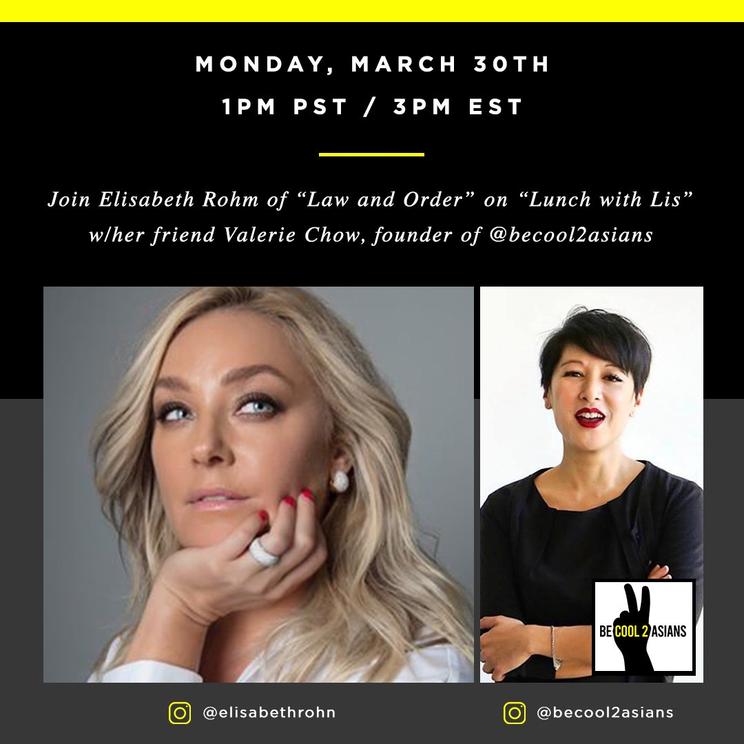 becool2asians's tweet image. Join @ElisabethRohm on her IG Live tomorrow 1pm PT / 3pm ET and founder of @becool2asians Valerie Chow for a heartfelt discussion about how misinformation about the Coronavirus is escalating hate against Asian Americans. #becool2asians #racism #coronavirus #Coronavirustruth