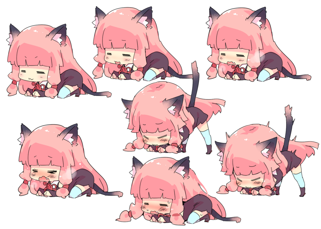 久しぶりに動画用のフォルダ漁ってたらメイカソンの時の没ラフとか姉妹のうつむき立ち絵とか出てきた、配布してる姉妹立ち絵のおまけふぉるだとかにつっこんだら需要あるかな? 