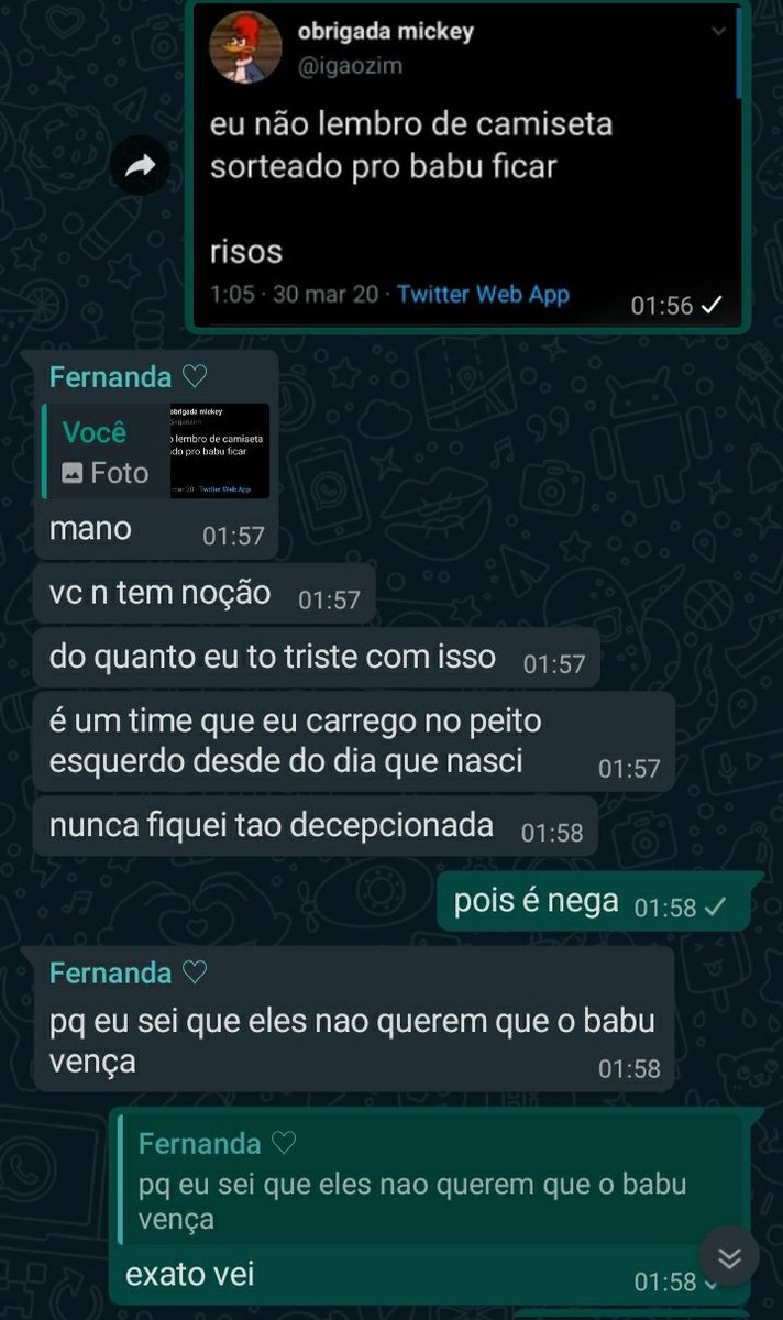 Convivendo4's tweet photo. essa com certeza foi uma das explanações mais reais e complexas que vi na minha vida, estão usando uma pessoa pra beneficiar outra, que possamos pensar bem nesse momento #ForaPrior #FORAPRIOR #BBB20 #FicaManu #FICAMANU @manugavassi https://t.co/jEl1zkwG5s