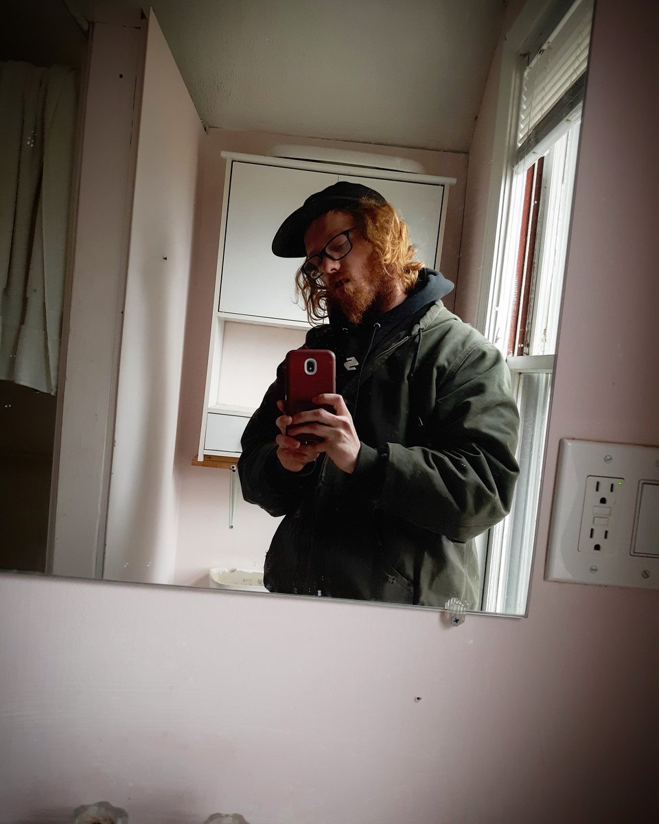 CSwhitey's tweet image. Abandoned house mirror selfie. #2020fuckyourvirus