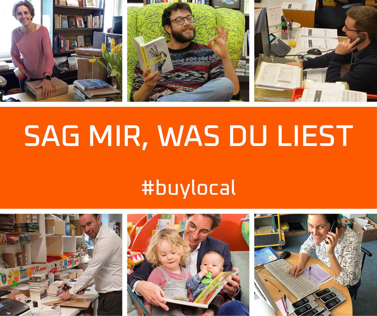 piperverlag's tweet photo. Sagt uns, welches Buch euch gerade berührt und warum! Buchhändler*innen versorgen euch in jeder Lebenslage mit Lesetipps, die nicht von einem Algorithmus generiert wurden. Sie beraten euch persönlich und heben auch gerne das Telefon ab. Von
Mensch zu Mensch. 📚 #buylocal https://t.co/eGmV9o7igr