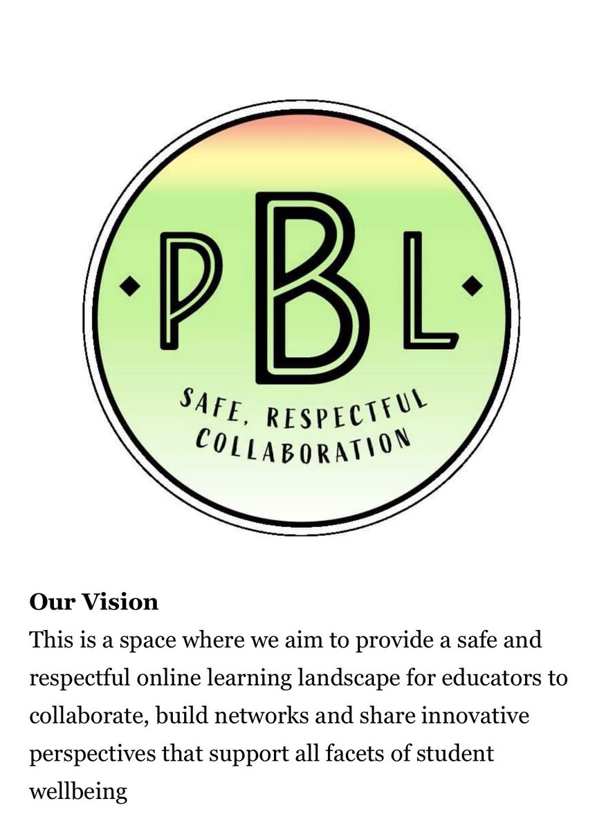 facebook.com/groups/3860953…               Check out our new Facebook group- at present we are supporting our PBL schools online, building networks and working together to ensure wellbeing is at the forefront in these unprecedented times