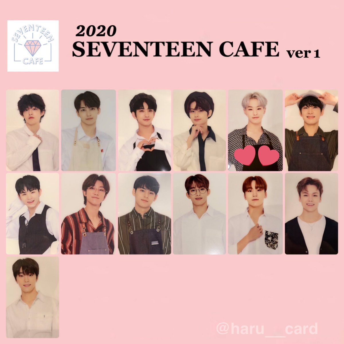 SEVENTEEN CAFE ジョンハン EC 特典 トレカ