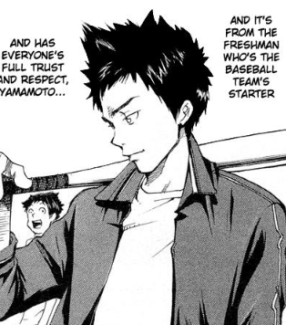 local depressed himbo yamamoto takeshi makes his appearance