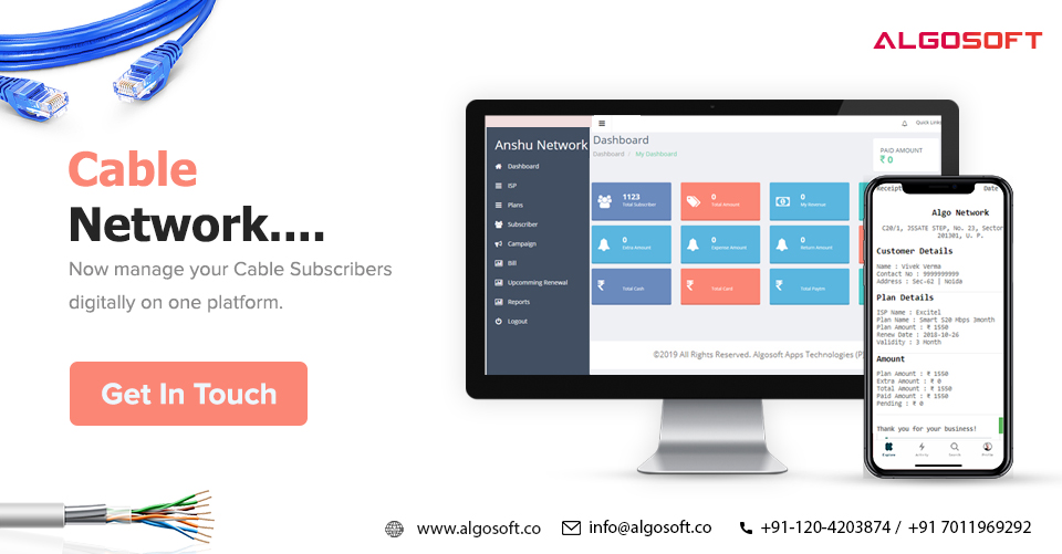 algosoftapps's tweet photo. Now manage your Cable Subscribers digitally on one platform.
👉https://t.co/boStZib7aw
#algosoft #softwaredevelopment #cableoperatorsoftware #localcable #softwarecompany #webdevelopment #AndroidApps #Iphoneapp #cablenetworkapp #suscriber #software #workfromhome #RETWEEET #like https://t.co/7TDYDPfH7q