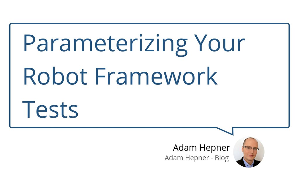 AdamHepner's tweet image. We could go even further, and use a placeholder to semantically describe the page we want to open
Read more 👉 lttr.ai/OsvR
#testparameterization #handson #robotframework