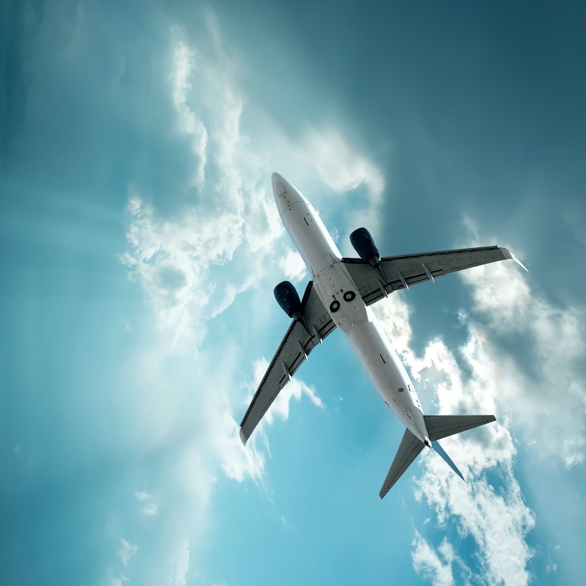 Airplanes In The Night Sky Wallpaper
