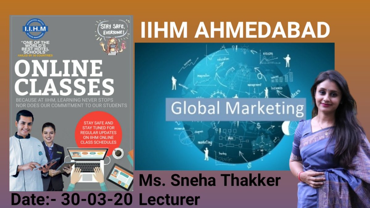 iihmahmedabad's tweet photo. #IIHMonlineclasses #learnfromhome

Learn safe as you stay safe

A session on what strategies companies can plan to grow/expand their market and challenges that to be faced by them while expanding the same.
 #CoronaVirusHeroes #HotelPlusManagement #iihmbest3years #iihmhotelschools https://t.co/3vG9aWqB9c
