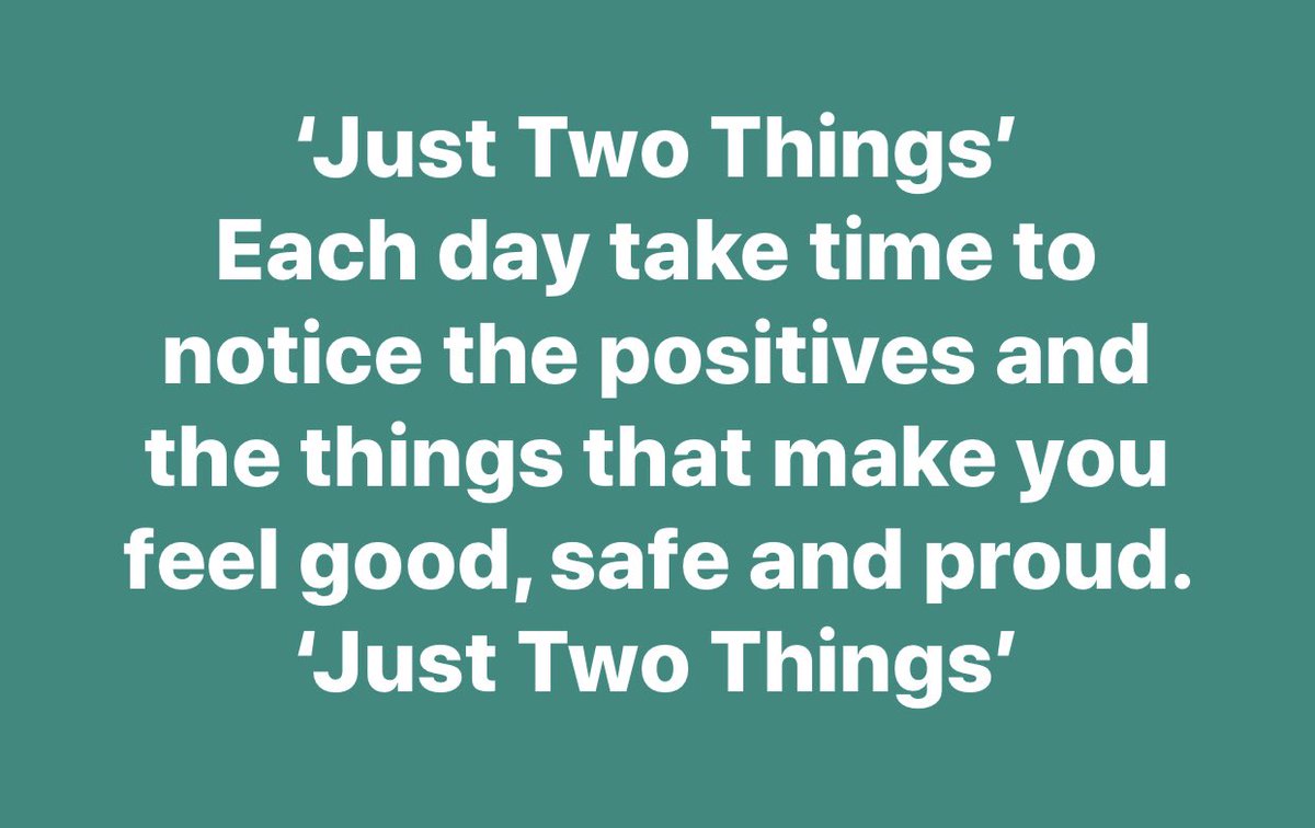 emmachallans's tweet photo. Notice ‘Just Two Things’ today and share them with a Retweet. #COVID #TemSFH #SelfCare #Mindfulness
@SFHFT @proud2bOps
@Prerana_Issar @NHSEngland @ageuksheffield @Headspace @_HWNN @lra24ruwani @HoggJulie @sfhinvolvement @helenbevan @TeamNUH @NottsHealthcare @NHSNottingham https://t.co/pvpZw4gbTz