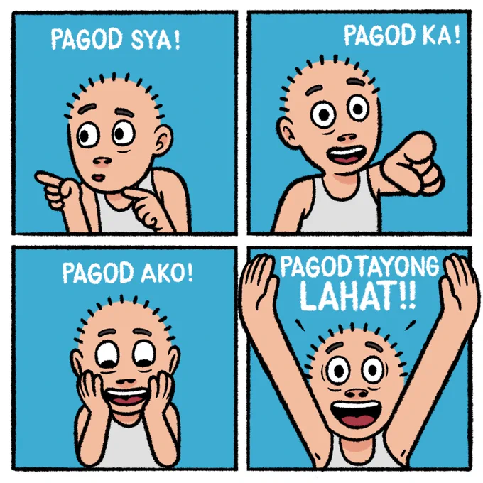 A w a t  N a  ??

but seriously guys.. if things get a bit too overwhelming online, take a break. Your mental health is just as important. 