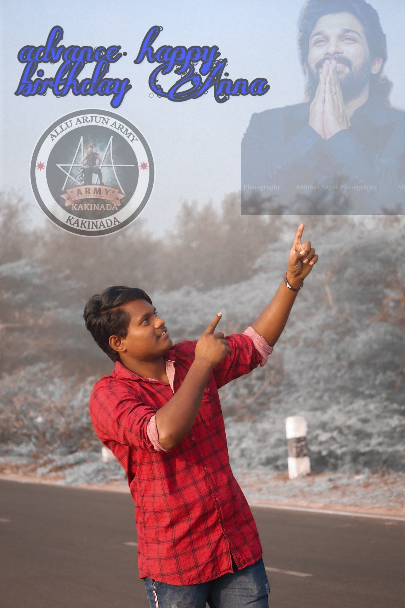 Advance happy birthday Allu arjun anna    