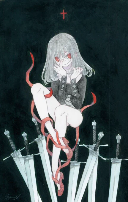 #二人展Melancholy

「カーレン」～赤い靴～

"お願い神様、許して" 