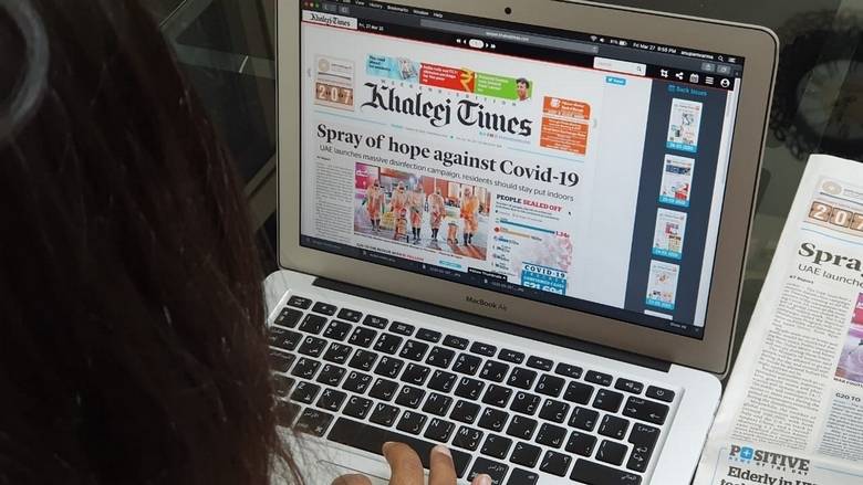 khaleejtimes's tweet photo. Stay safe, stay informed: Khaleej Times enables free ePaper access for all -
https://t.co/u2TW8Piay8
#StayHomeStaySafe
#StayHomeSaveLives
#KTforGood https://t.co/NnCFt4IO60
