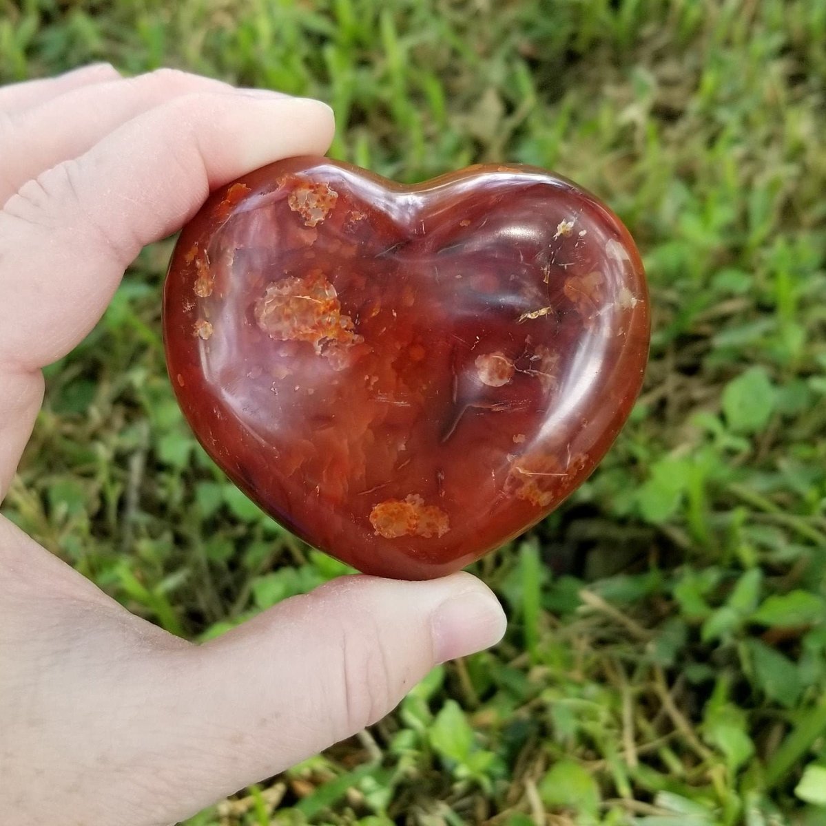 SpringSparkles2's tweet photo. Carnelian Heart, Carnelian Heart, Carnelian, 2.2 x 2.6", 183 Grams, #3  #red #white #chakra #reiki #meditation #psychic #chakrahealing #polishedheart #crystalheart https://t.co/02HpbCboOo https://t.co/gMvx2QyBwO