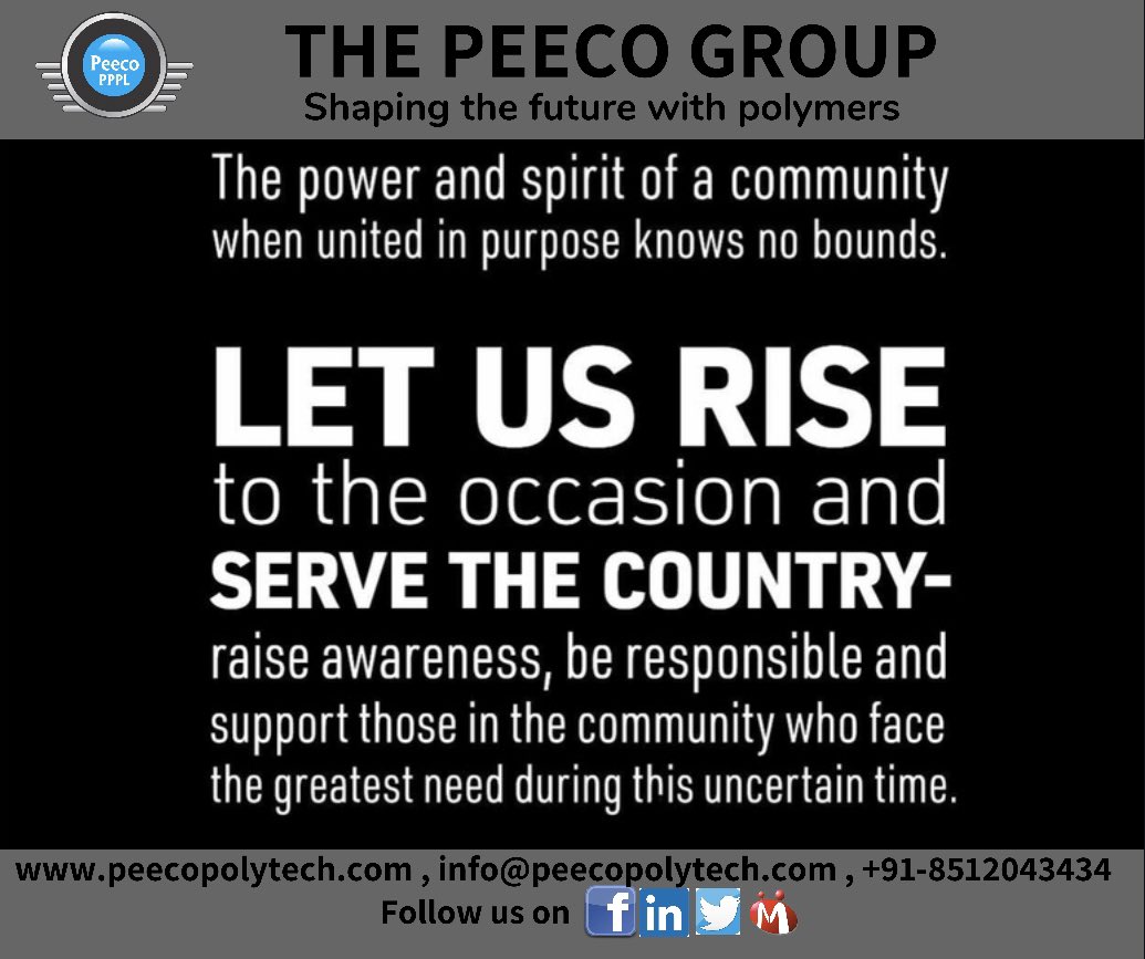 PeecoGroup's tweet photo. Please stay at home , support people in the community with the greatest need . 

#covid19 #lockdown #staysafe #intheendwewin https://t.co/zNaskrHBaj