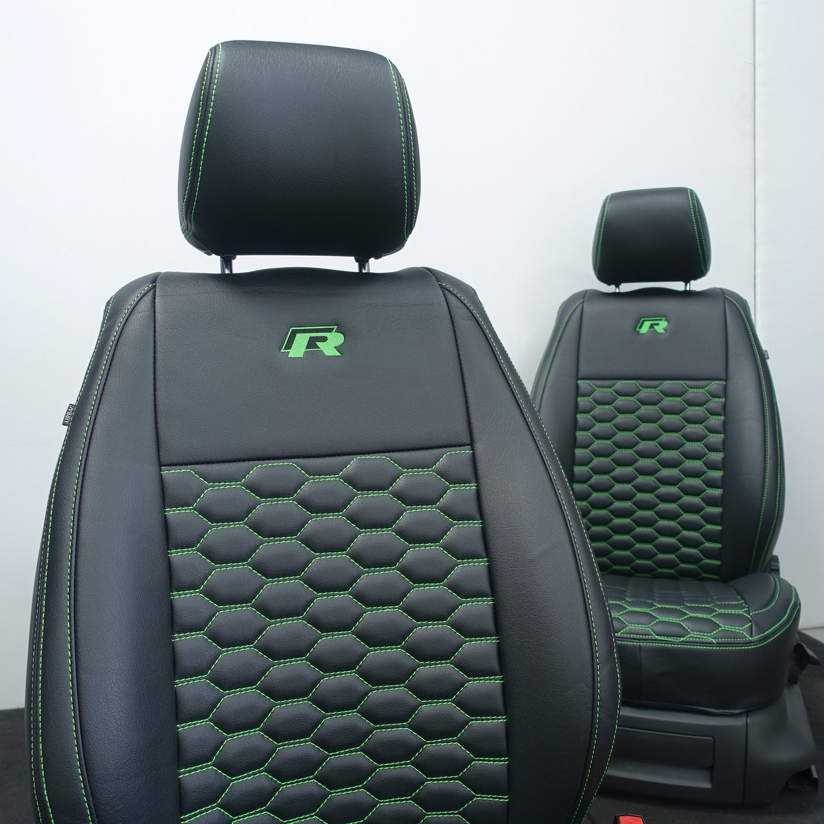 vw caddy leather seats
