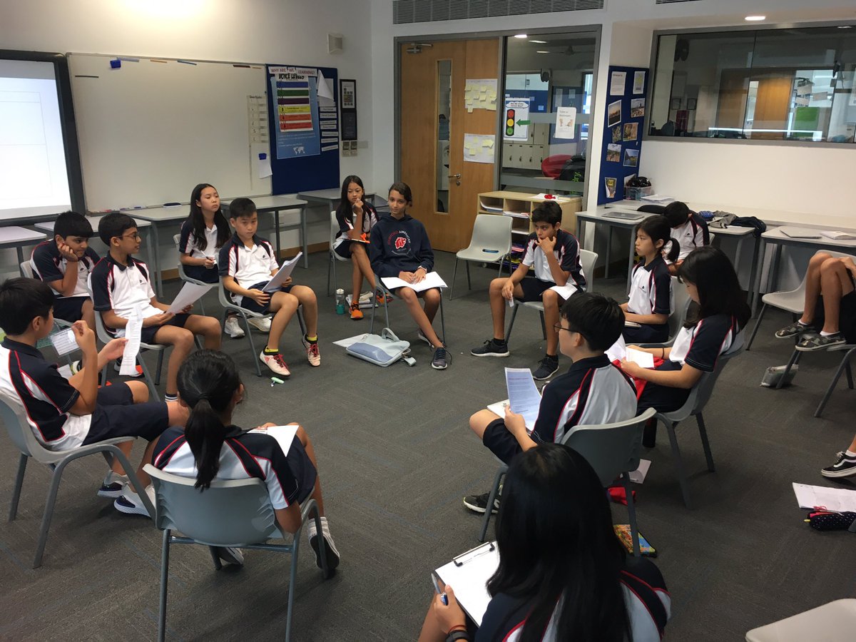 peter_barrett2's tweet photo. Flashback to the classroom. Thanks @N_McLellan_ for the Socratic Seminar advice and support. Fantastic discussions on whether globalisation is a good or bad thing. Especially with current global events #SAISrocks https://t.co/JGsTsogIwK