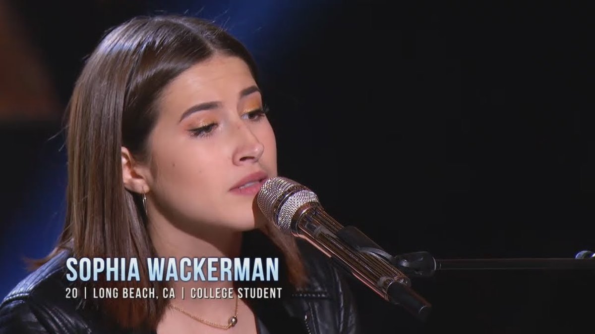 SophiaIdolFan's tweet photo. Another Amazing Episode Of American Idol Today!
But I Truly Can't Wait Until Next Sunday Because We're Going To See Sophia's Hawaii Performance!!!!
CAN'T WAIT!!!!!!!!
FOREVER! #TeamWackerman
#AmericanIdol #SophiaWackerman #Sunday https://t.co/kQ6fQnrPKt