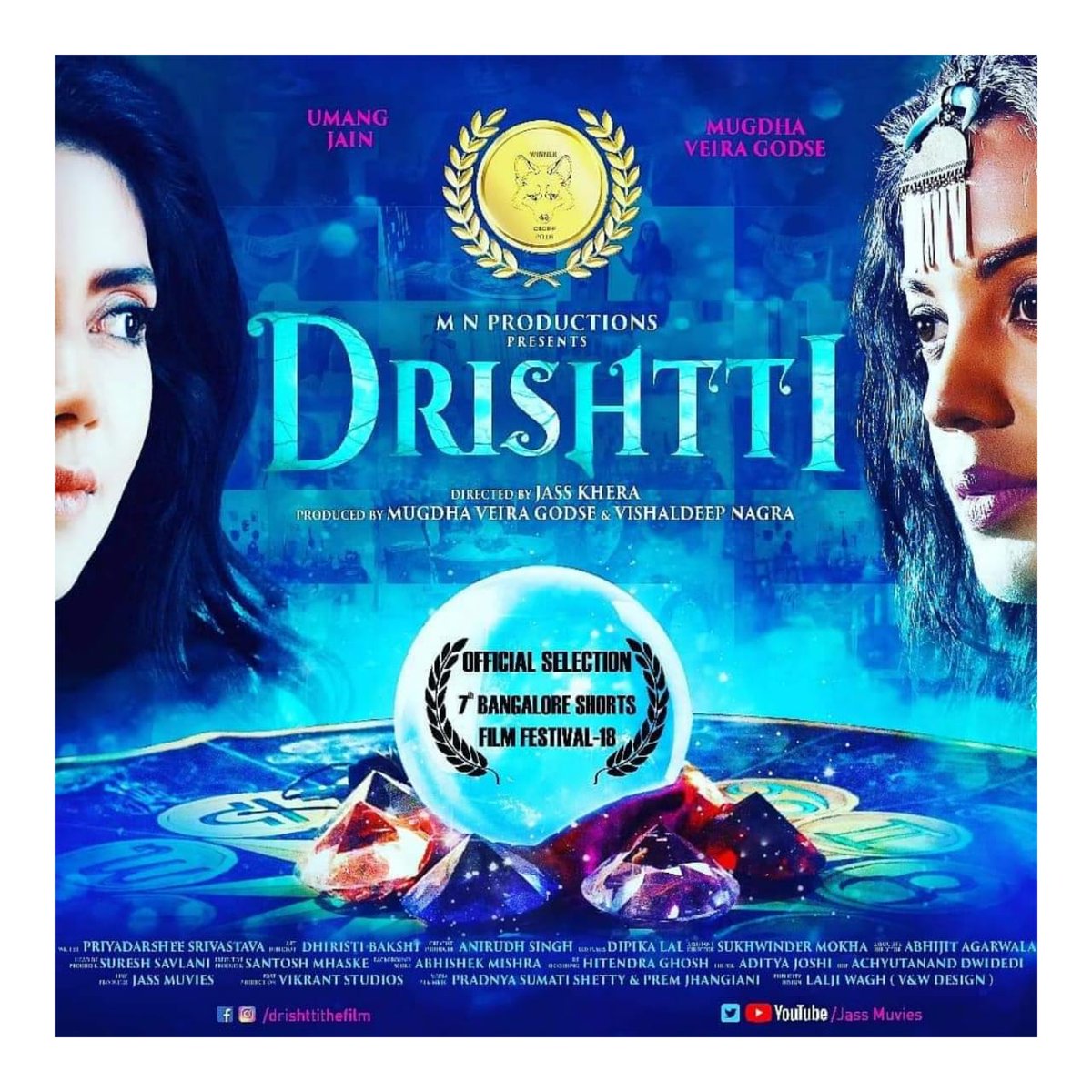 jsn_khera's tweet photo. It was on this day 2 years ago that we released our labour of love #DRISHTTI. A heartfelt thank you to each and everyone who worked on this. Special thanks to Mugdha Veira Godse and my brother Vishaldeep Nagra. Mugdha Godse, i💛u.
https://t.co/uIERpxrSGH
https://t.co/4FWPyi5z0s https://t.co/FN68UYeeib