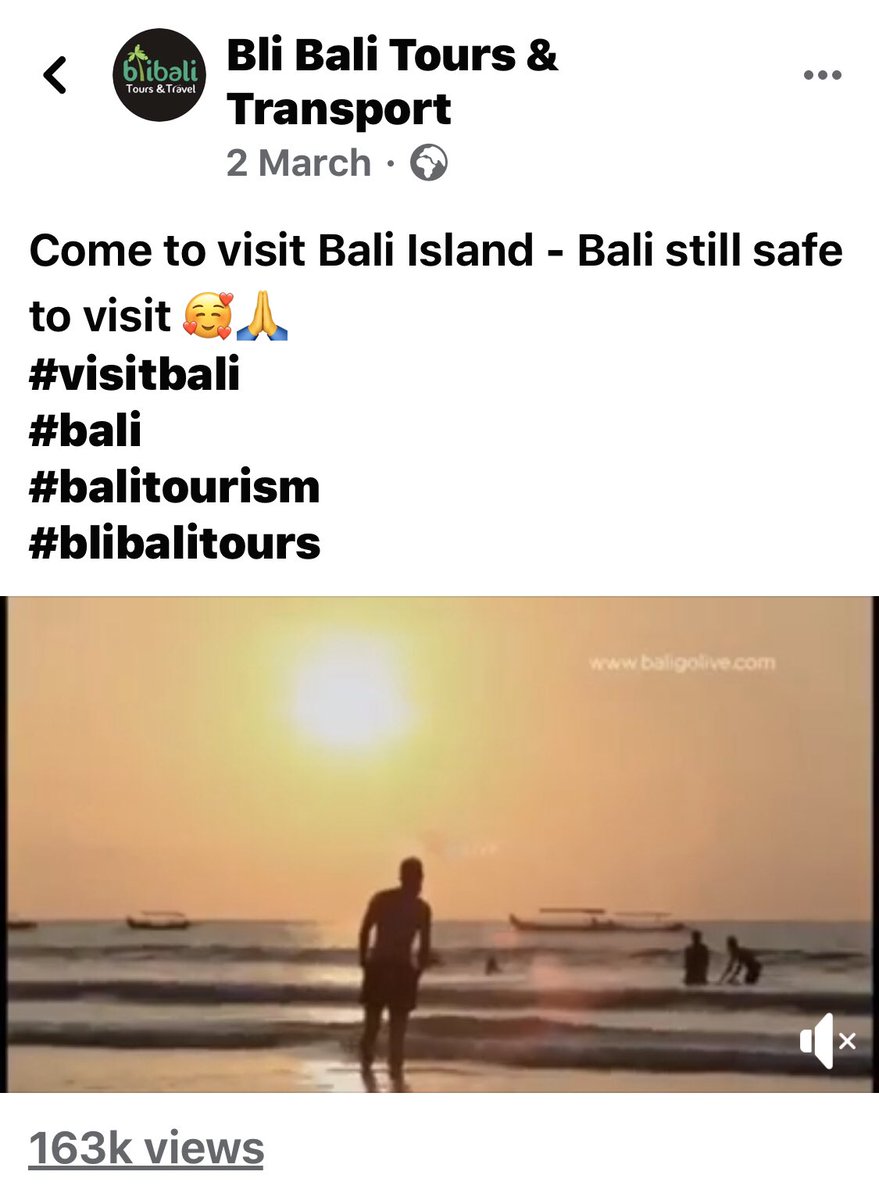 JIX5A's tweet photo. @I30mki @Nws_MENA @VinodDX9 @DPRKJones @200_zoka @CoRumara Bali left it too late! A few weeks back they were begging tourists to come over and putting adverts saying no Corona in Bali. They continue to have festivals with large gatherings. Now the very tourists they invited are now being kicked out of rental homes Fearing #coronalvirus https://t.co/fmtlrE0dgV