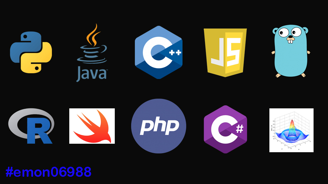 emon06988's tweet image. @emon069881 Best Programming Languages.
.
.
.
#emon06988 #topprogramming #topprogramminglanguages #topprogrammingin2020 #topprogrammingskills #topprogrammingbooks #programminglanguage #programminglanguages #Programming #programminglife #php #python #java #c #JavaScript #MATLAB