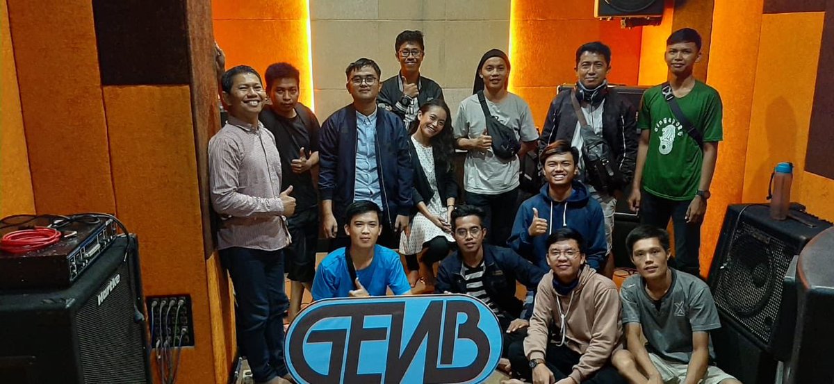 VozStudio's tweet image. Teman-teman dari Gen B Yogyakarta , terima kasih atas kunjungannya dan sehat selalu ya 🙏🏻