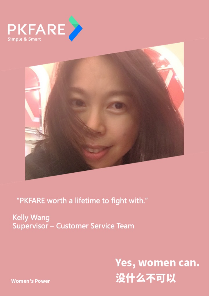 Meet Cindy Qi and Kelly Wang.
"Do the best to achieve a higher level with our team." - Cindy Qi
"PKFARE deserves all the best thing." - Kelly Wang

#yeswomencan
#womenpower
#internationalwomensday2020
#PKEMPLOYEE