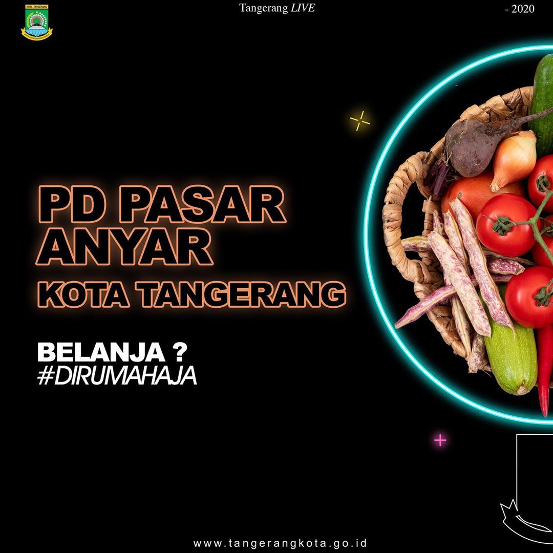 Kota_Tangerang's tweet photo. Belanja dari rumah...bagi warga Kota Tangerang dan sekitarnya yang ingin belanja di Pasar Anyar Kota Tangerang sekarang sudah bisa dilakukan secara online. 
.
.
.
#pdpasarkotatangerang
#pasaranyar
#belanjadarirumah https://t.co/SZuUjpMVt8