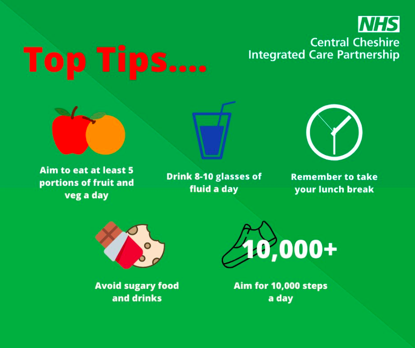 Tip of the Week - Stay Healthy - Our all round health has never been more important than it is is today.