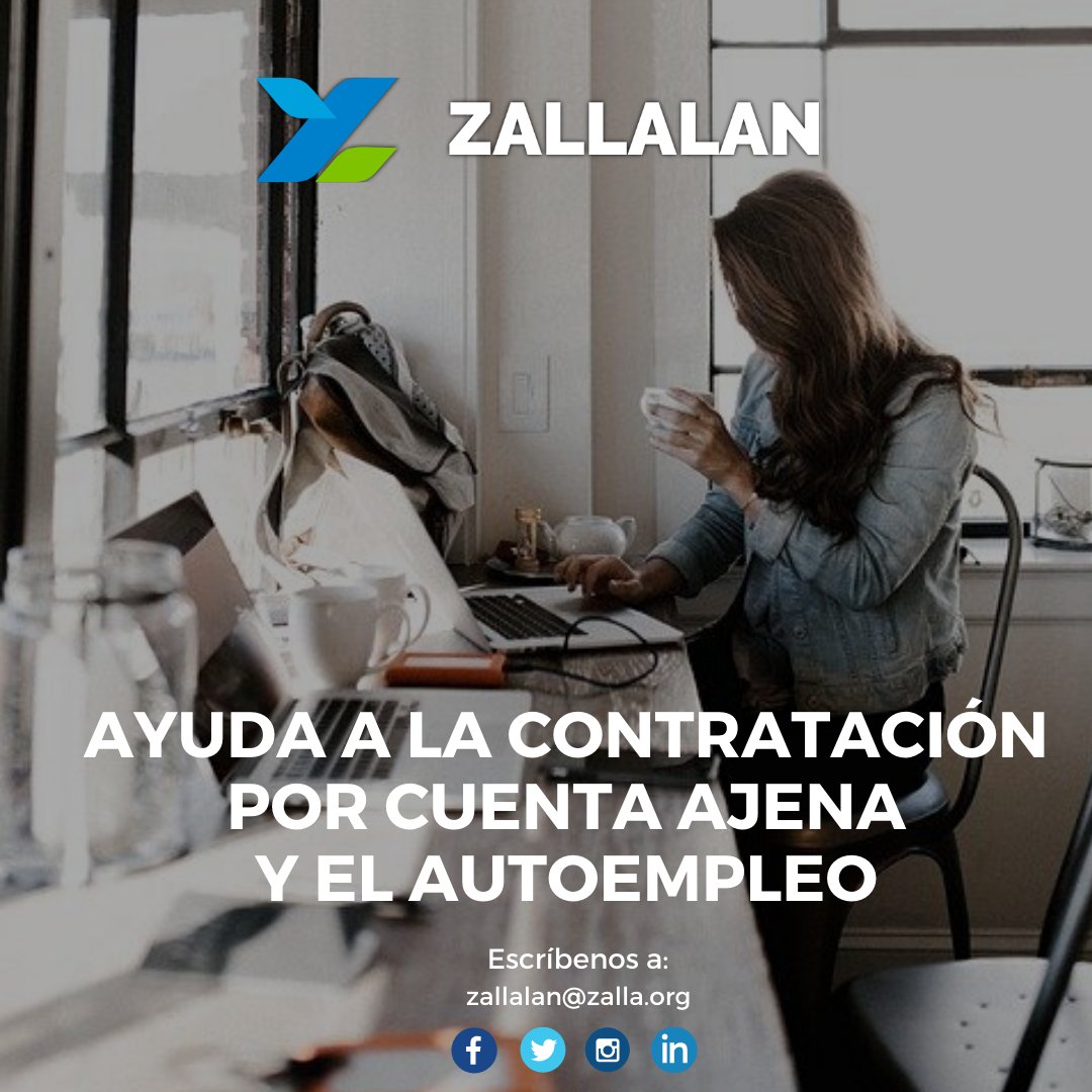 Zallalan's tweet photo. 📌 ACTUACIONES Y SERVICIOS PARA LA EMPRESA Y EL EMPRENDEDOR - ZALLA SUSTATU.
Ayudas a la contratación por cuenta ajena, auto-empleo y a nuevas empresas.
Si quieres saber más, visita nuestra web.
👇👇👇👇👇
https://t.co/5StTsqOPnn
#Zalla #formacion #empleo #cursos #trabajo https://t.co/BWe4FKFIrV