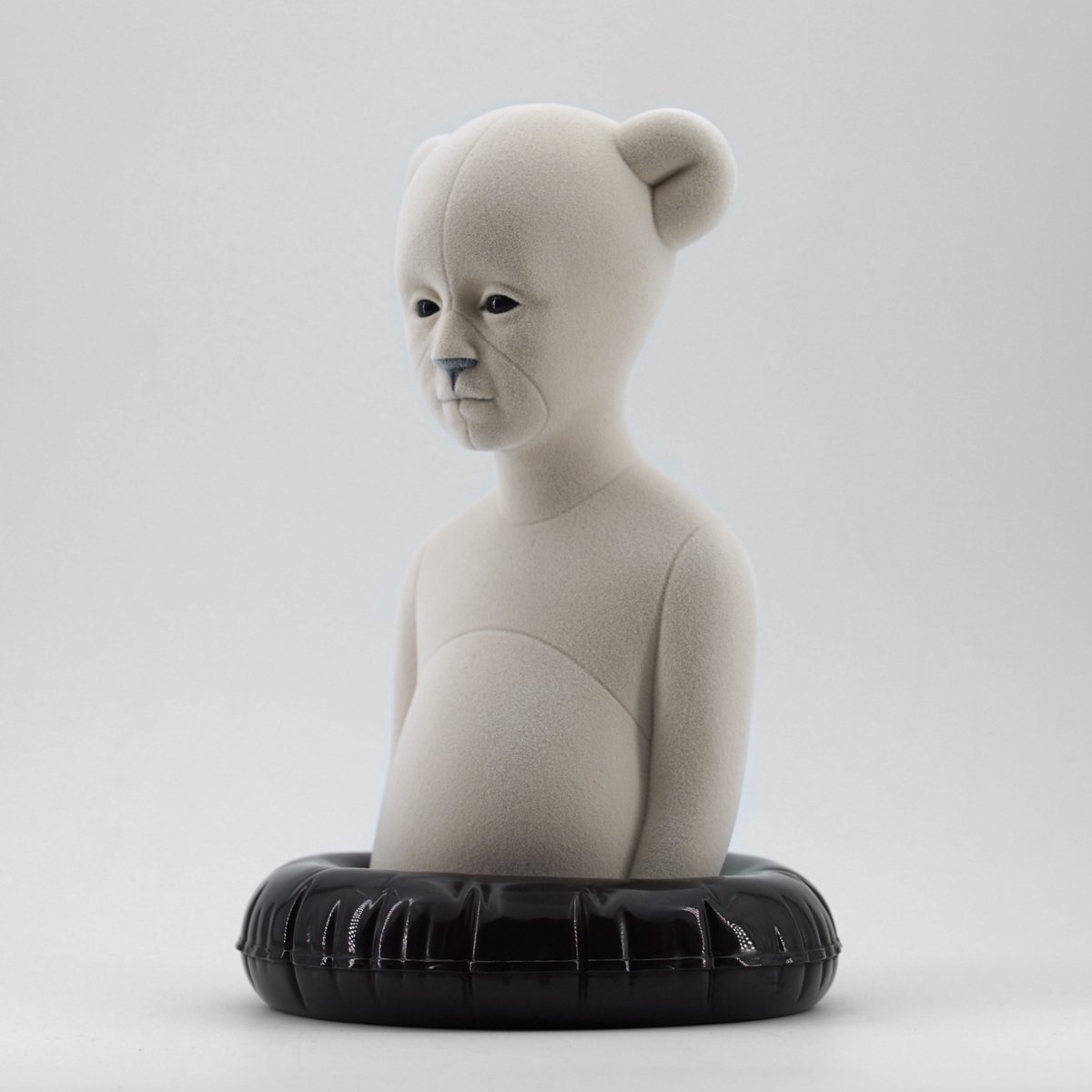 aspencrow's tweet photo. Original version "Polar Kid", limited edition sculpture. 
50% of the artist's profits from each sale will benefit polar bear conservation. Contact DM to request the current price. https://t.co/dXbZNlvsLu