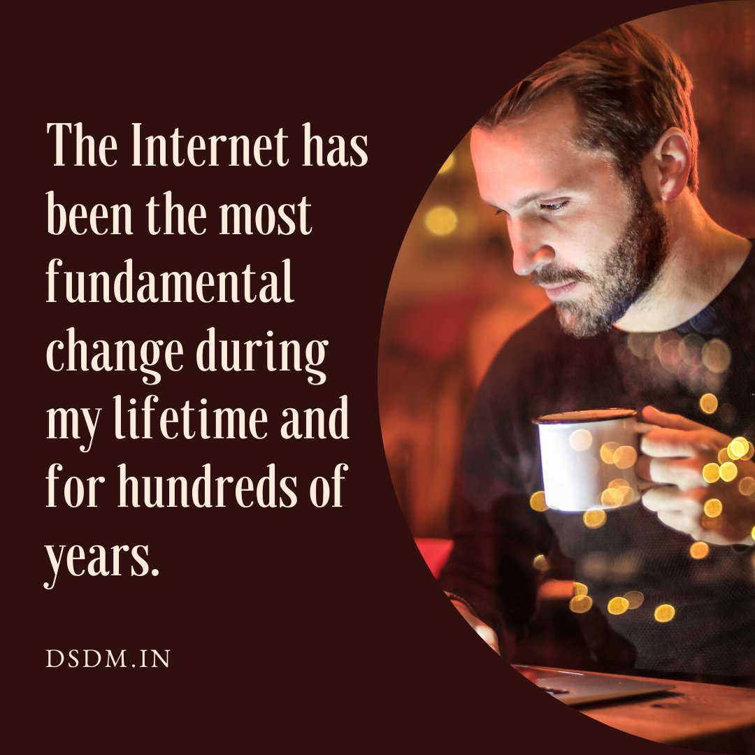 askharmansingh's tweet photo. The internet has been the most fundamental change during my lifetime and for hundreds of years.
#internetmarketing #internetmarketinglifestyle #internetmarketingtip #internetmarketingtraining #internetmarketinglife #internetmarketinglife #internetmarketingcourse https://t.co/SNvqoz0AHh