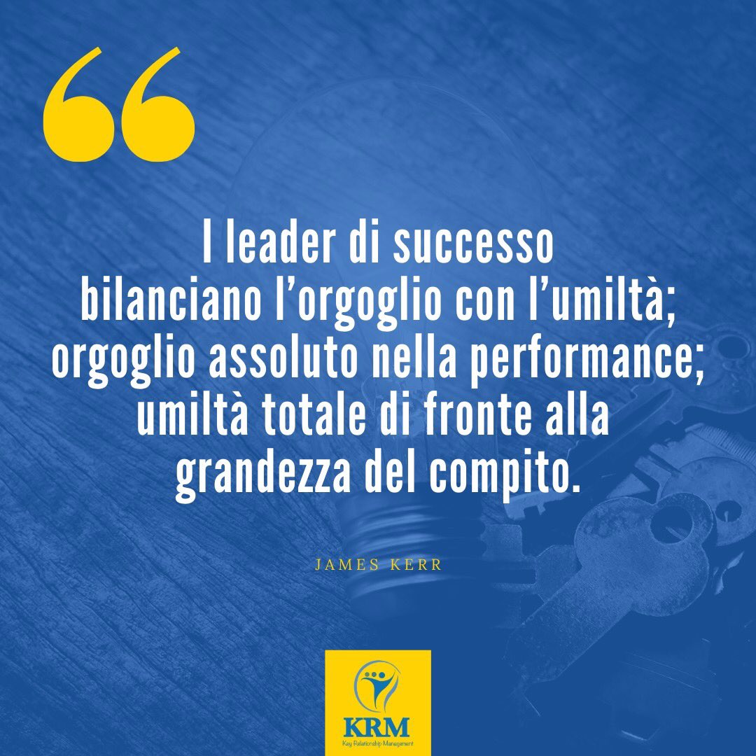 GAmoroso's tweet photo. 🔑I leader di successo bilanciano l’orgoglio con l’umiltà; orgoglio assoluto nella performance; umiltà totale di fronte alla grandezza del compito.

#krmitalia #keyrelationshipmanagement #emc https://t.co/yfVDRkP6k7