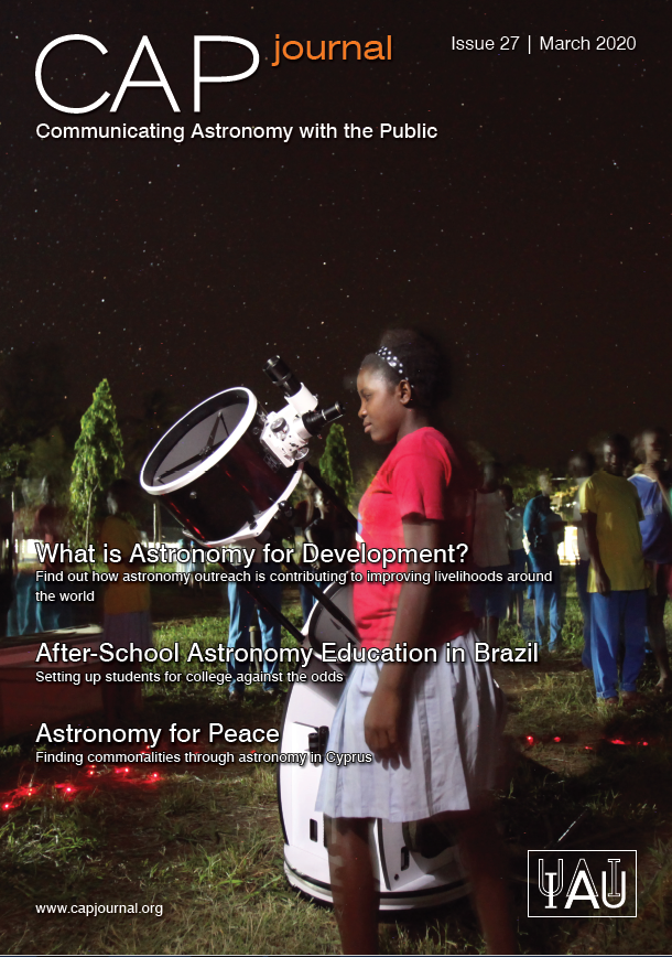 We are excited to announce the publication of the special edition of the #CAPJournal on #Astronomy Outreach for Development!
The articles are great examples of the passion that drives our community to change the world to be a better place. #SDGs
capjournal.org/issues/27/inde…