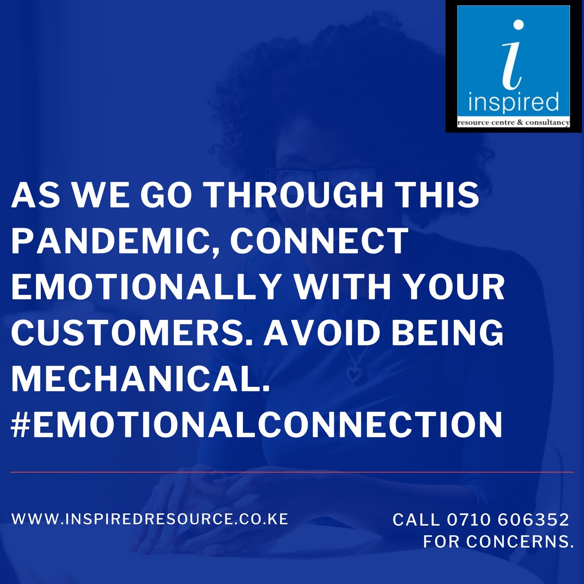 inspired_centre's tweet photo. #mondaythoughts even as we are suffering this #COVID19 as a globe keep in mind that your Customers have needs. Give them options and show some effort #emotionalconnection https://t.co/plFoWLh8il