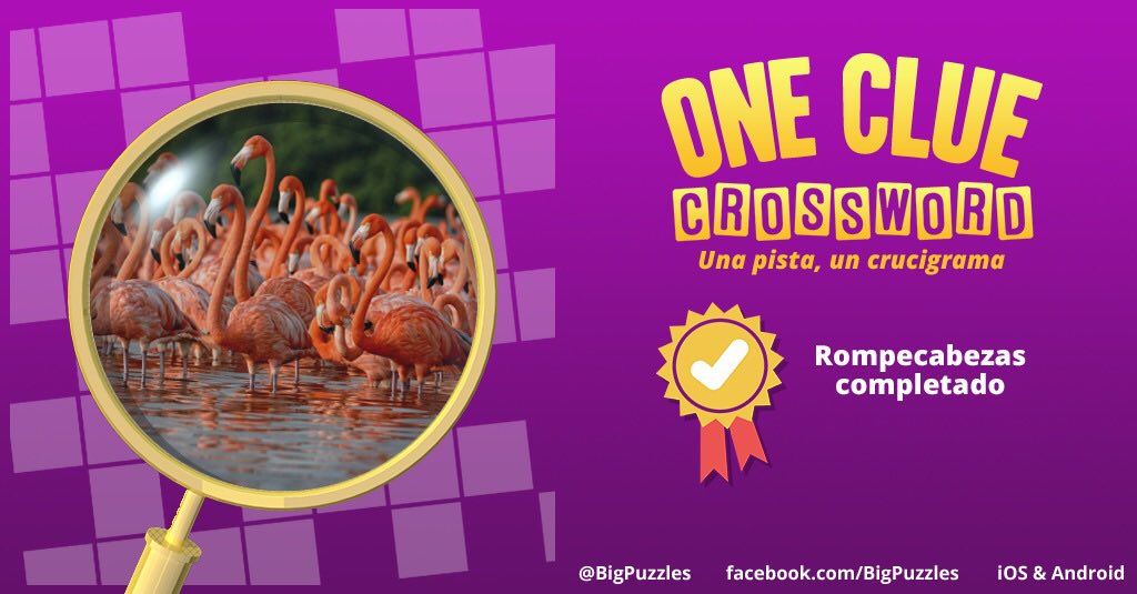 He completado un rompecabezas en One Clue Crossword.
onecluecrossword.com #OneClueCrossword