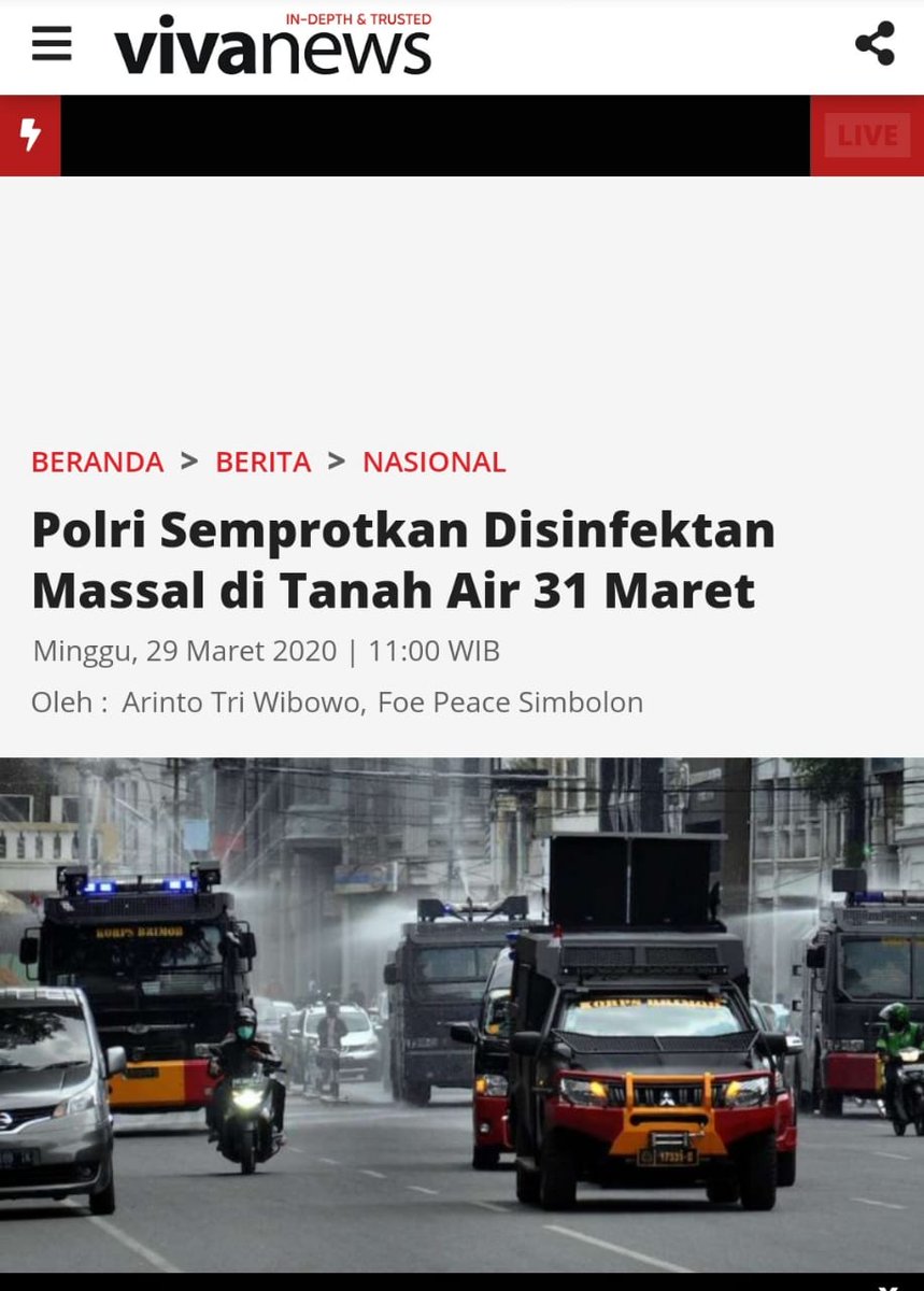 #31MarDisinfektanMassal