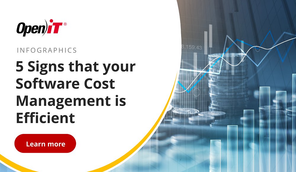 OpeniTInc's tweet photo. Effective software cost management is based on facts, reports, and proper decision making. Check out our infographics and evaluate if you are managing your software costs efficiently >> https://t.co/IifzMQCKzc
#SoftwareCostEfficiency #SoftwareCostManagement #SoftwareLicenseCost https://t.co/drGcCNMGho