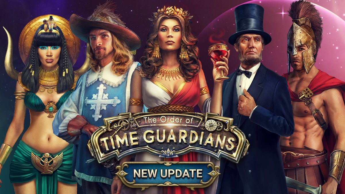Rewind your clocks Time Guardians!
It’s time to unfold a new mysterious story with a brand-new update. We've added many new features!
Update the game at your Appstore or Download it NOW! https://t.co/YXPZyh5oBE https://t.co/813ufCJDNU