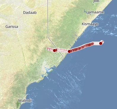 stratoballoon's tweet photo. #HBAL092 is the first #ProjectLoon balloon to enter Kenyan airspace since the announcement of the go-ahead for the project. 

It was launched from Puerto Rico on January 25, 2020 https://t.co/FmcOKwDxif