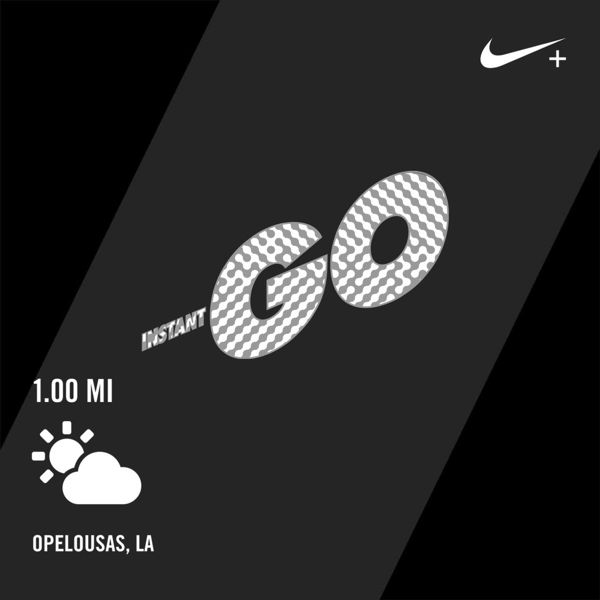 Ran 1.00 miles with Nike⁠ Run Club #MondayMorningMile #COVID19RunStreakDay8