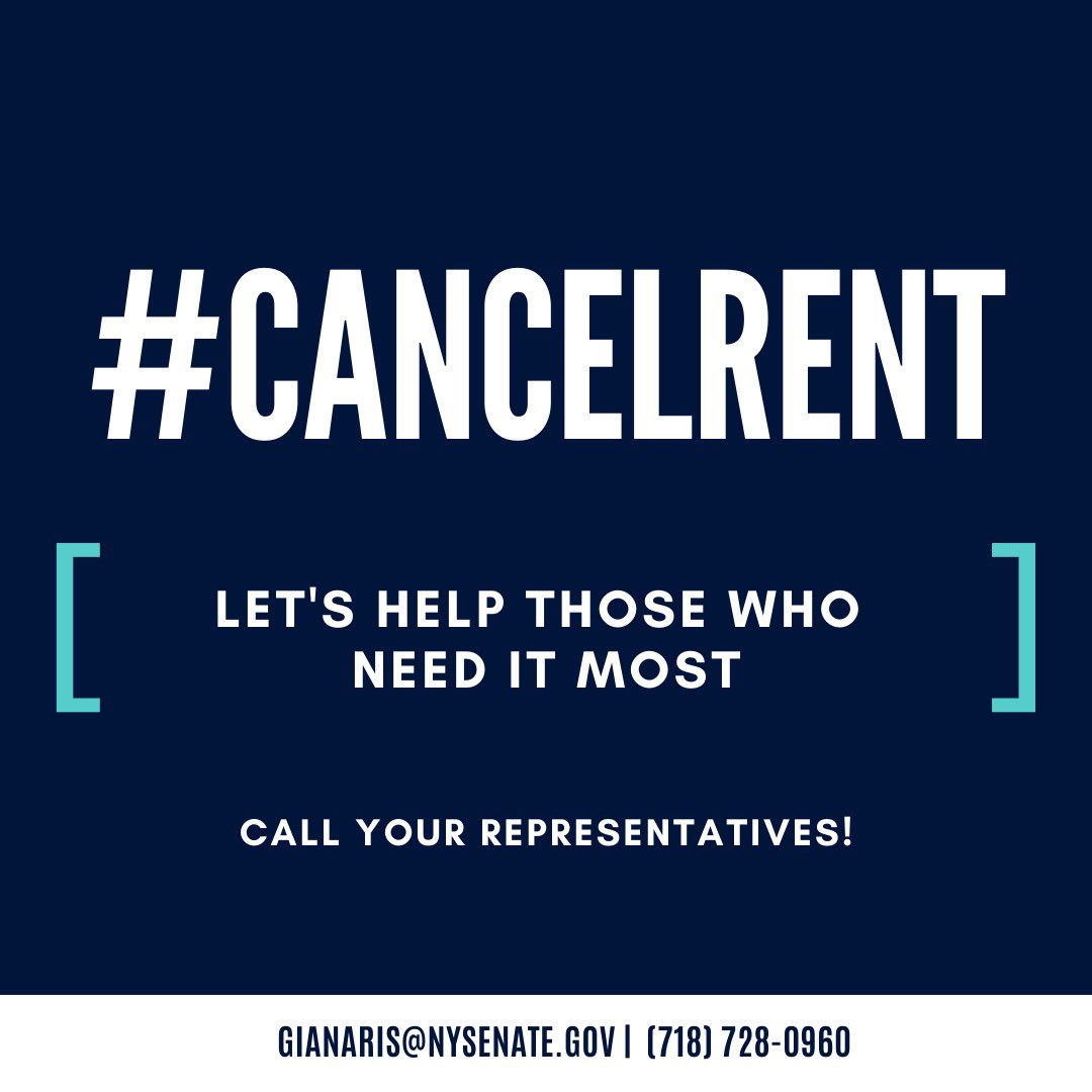 Talking #CancelRent at 8:30 on Good Day New York <a href="/fox5ny/">FOX 5 NY</a> — tune in!