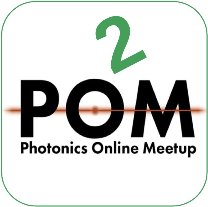 Mark your calendars — the Photonics Online Meetup June Meeting (#POM20Ju) featuring AI, Biophotonics, and Light-matter interactions will be broadcasting directly into your home with an eastern-hemisphere-friendly time zone on June 25.

RT to share the news. More to come!!