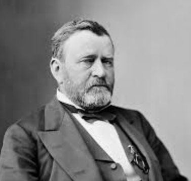 President Ulysses S Grant, having been elected to a second term, gave his second Inaugural address before the Senate.