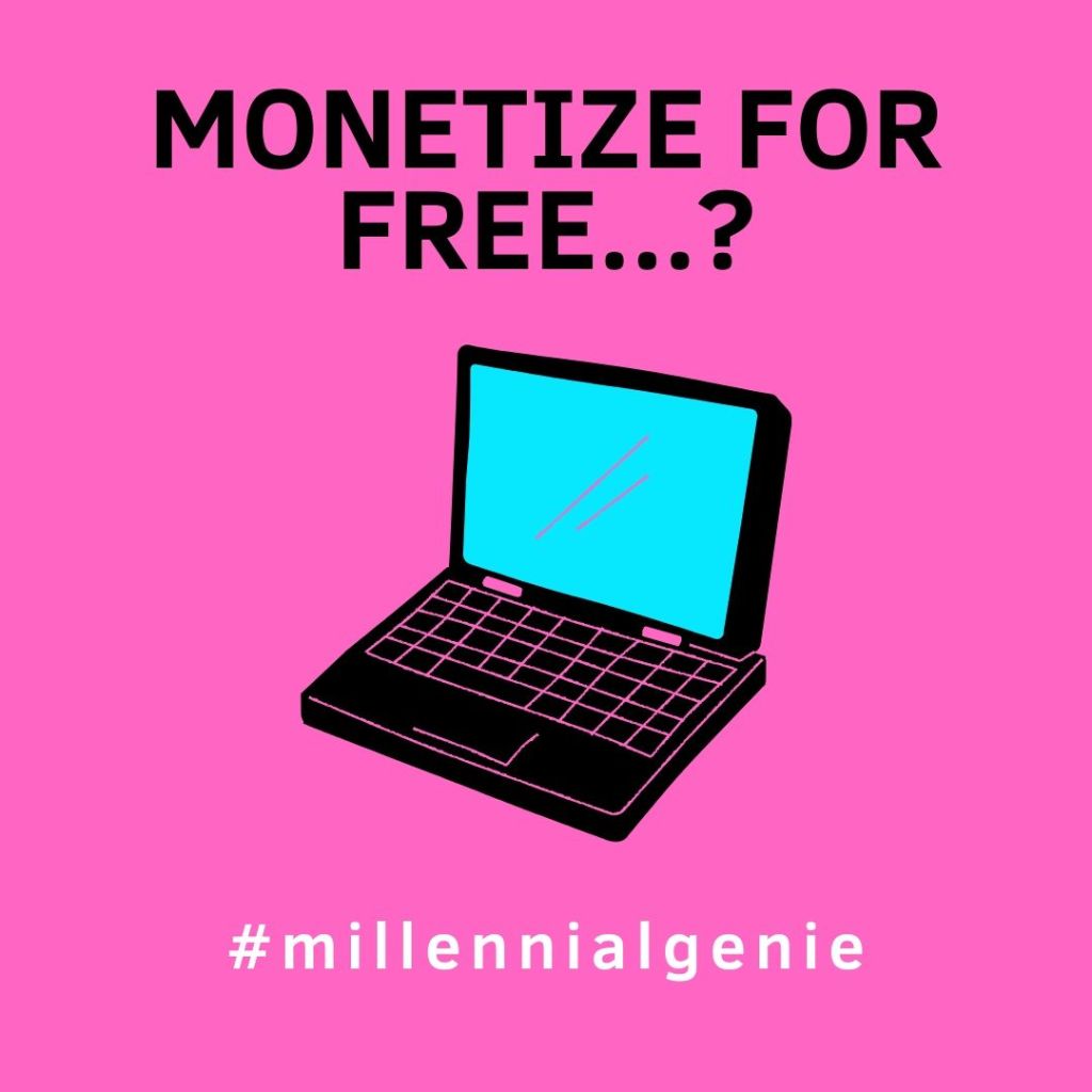 MillennialGenie's tweet photo. How do you monetize your time during Corona? https://t.co/5Qh4T5pinH https://t.co/wJo3MXWlym