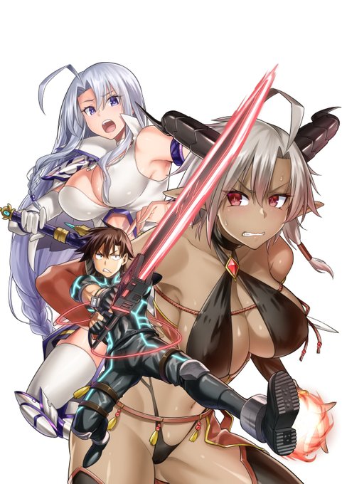 pixivに表紙関連纏めました、六号がちゃんとかっこいい表紙は今後あるか分からないですね
コミカライズ版『戦闘員、派遣します!』三巻表紙関連 | kiasa/鬼麻正明 #pixiv https://t.co/NZcAonNTJM 