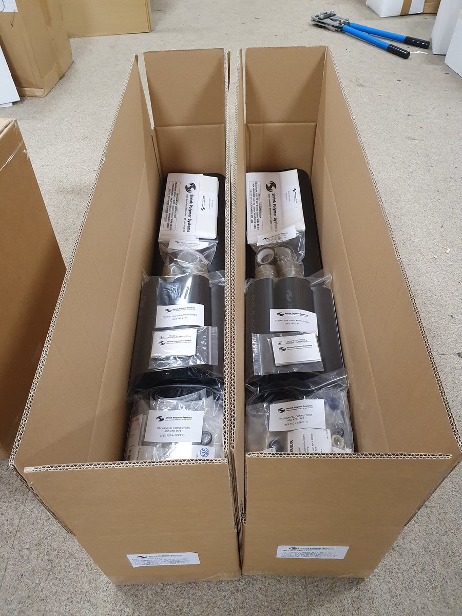 SPS_UK's tweet photo. Emergency order for 2 x special heatshrink joint kits for same day delivery for use at new emergency london hospital at excel
#cablejoints #Covid_19 #coronavirus https://t.co/yYVTlpxgtC