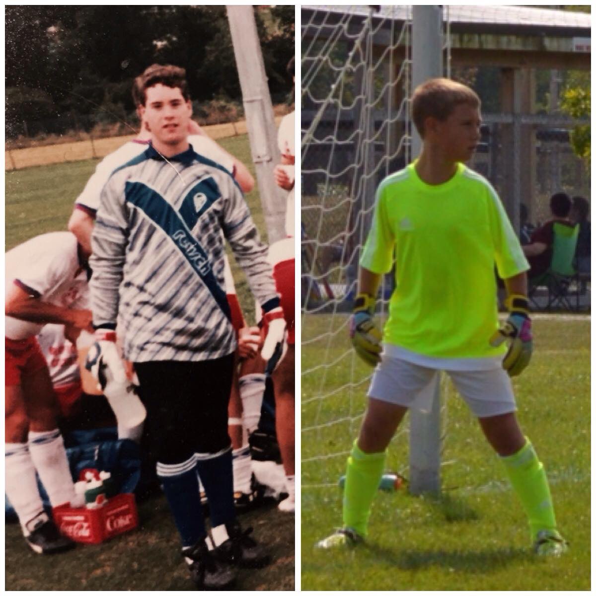 NateFC24's tweet photo. If you are a football person, please join the challenge of posting a football photo. Just one picture, no description. Please copy this text, post a picture, and experience some great memories/pictures! Who wore it better? 😄 https://t.co/hYM8TH8cqx