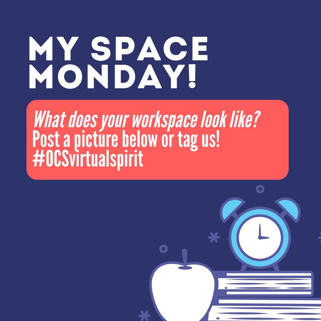 Join us! #OCSvirtualspirit