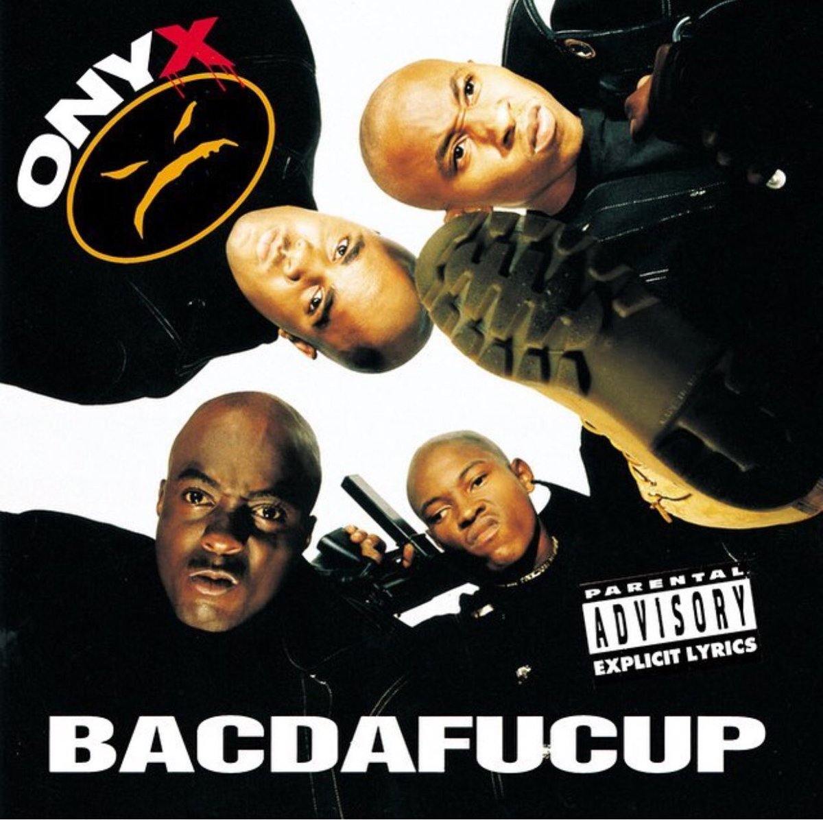 TheOGLegacy's tweet photo. March 30, 1993: Onyx drop their first LP “Bacdafucup”. What is your favorite track off of this album? @Fredro_Starr @iamStickyFingaz @ONYX_HQ
#OGLegacy #onyx #bacdafucup #fredrostarr #stickyfingaz #bigds #chyskillz #jammasterjay #sonnyseeza #throwyagunz #shiftee #90shiphop #slam https://t.co/xwk26aJVe1